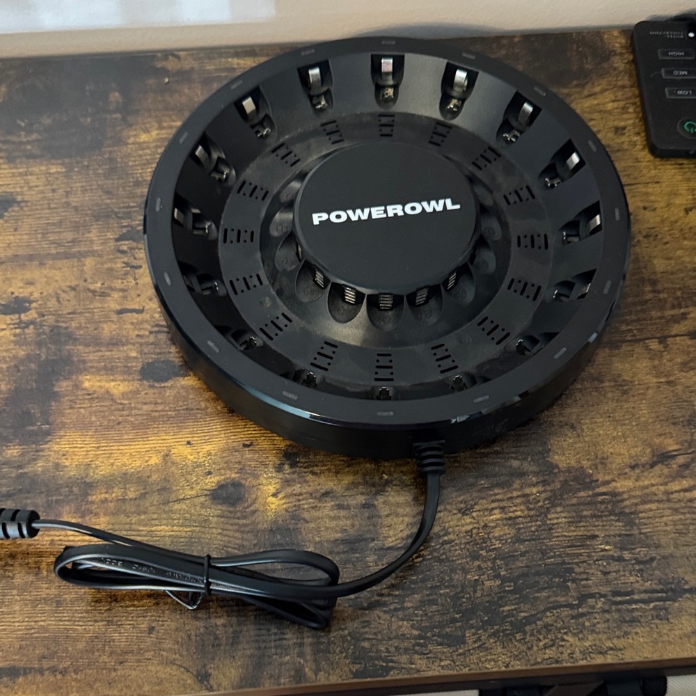 Black Battery Charger